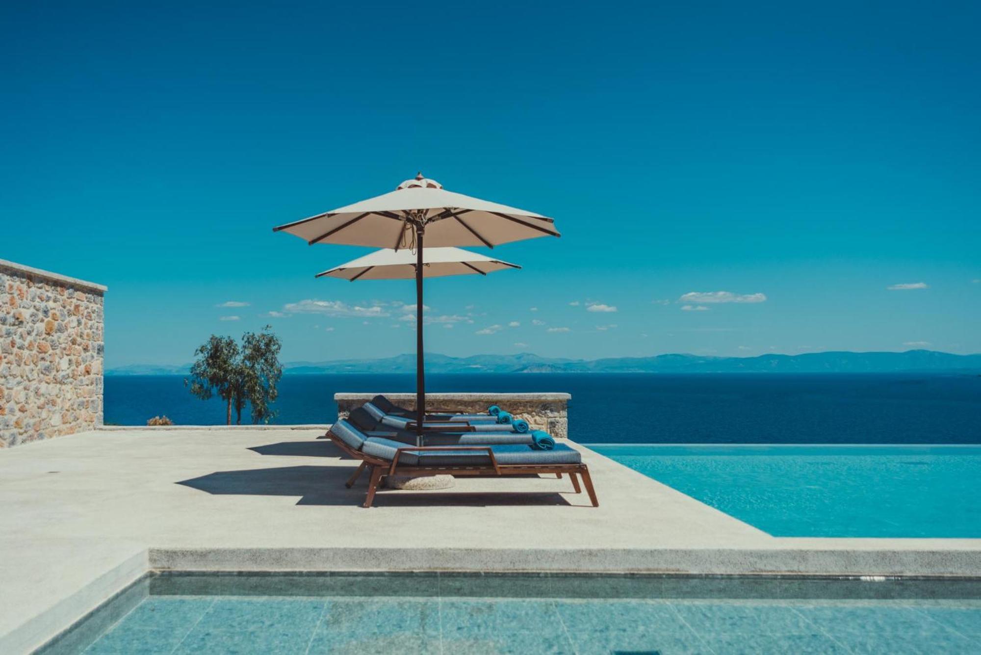 Sampatiki Suites & Spa - Luxury Seaview Suites - Opened 2024 Leonídion Eksteriør bilde